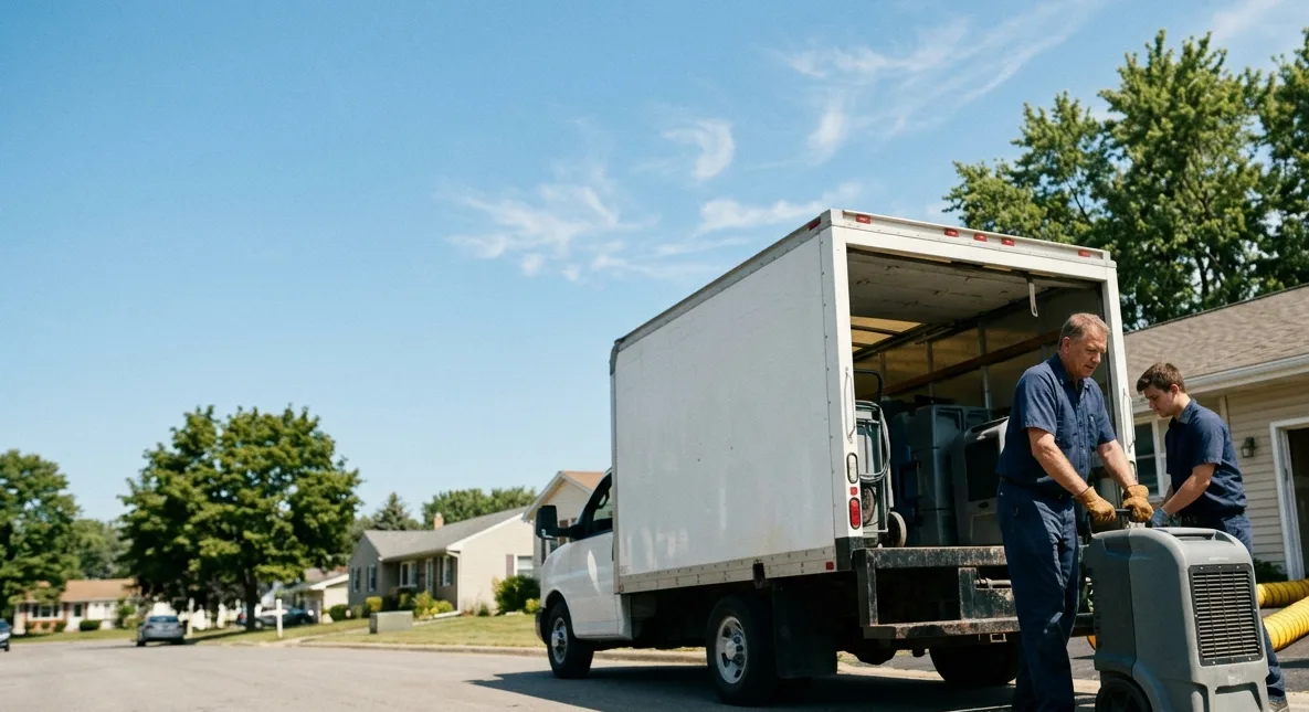 Water Damage Cleanup in Indianola, IL near me